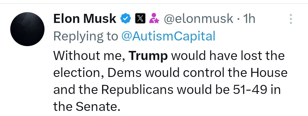 Trusting politicians is a gamble!!! Elon n Trump please settle this rift privately