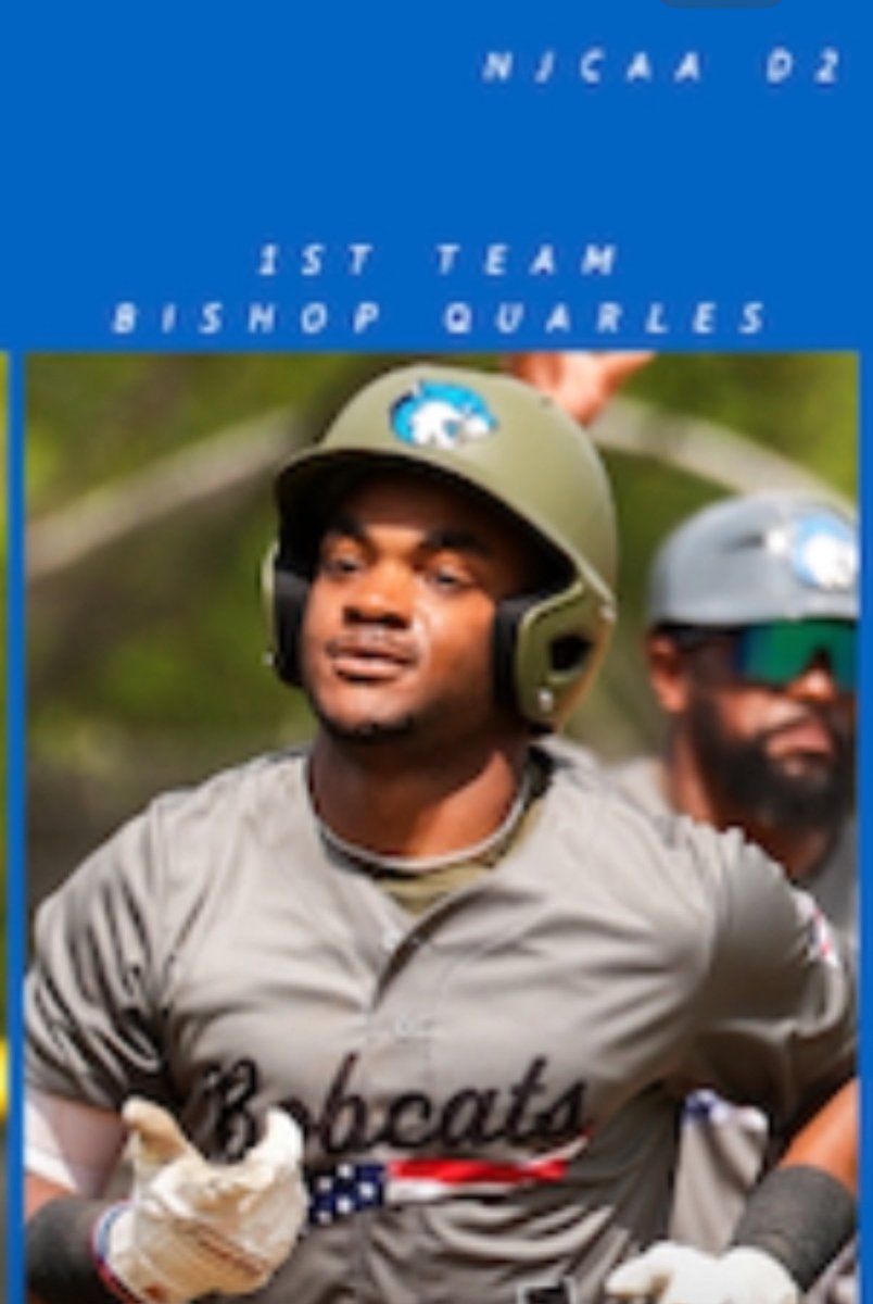 MelodyeQuarles's tweet photo. ⁦@BishopQuarles⁩ will play in the Appalachian Baseball League 2025 with the Coal Cats (West Virginia). Go be Great and keep Grinding! https://t.co/frXyt7USJT