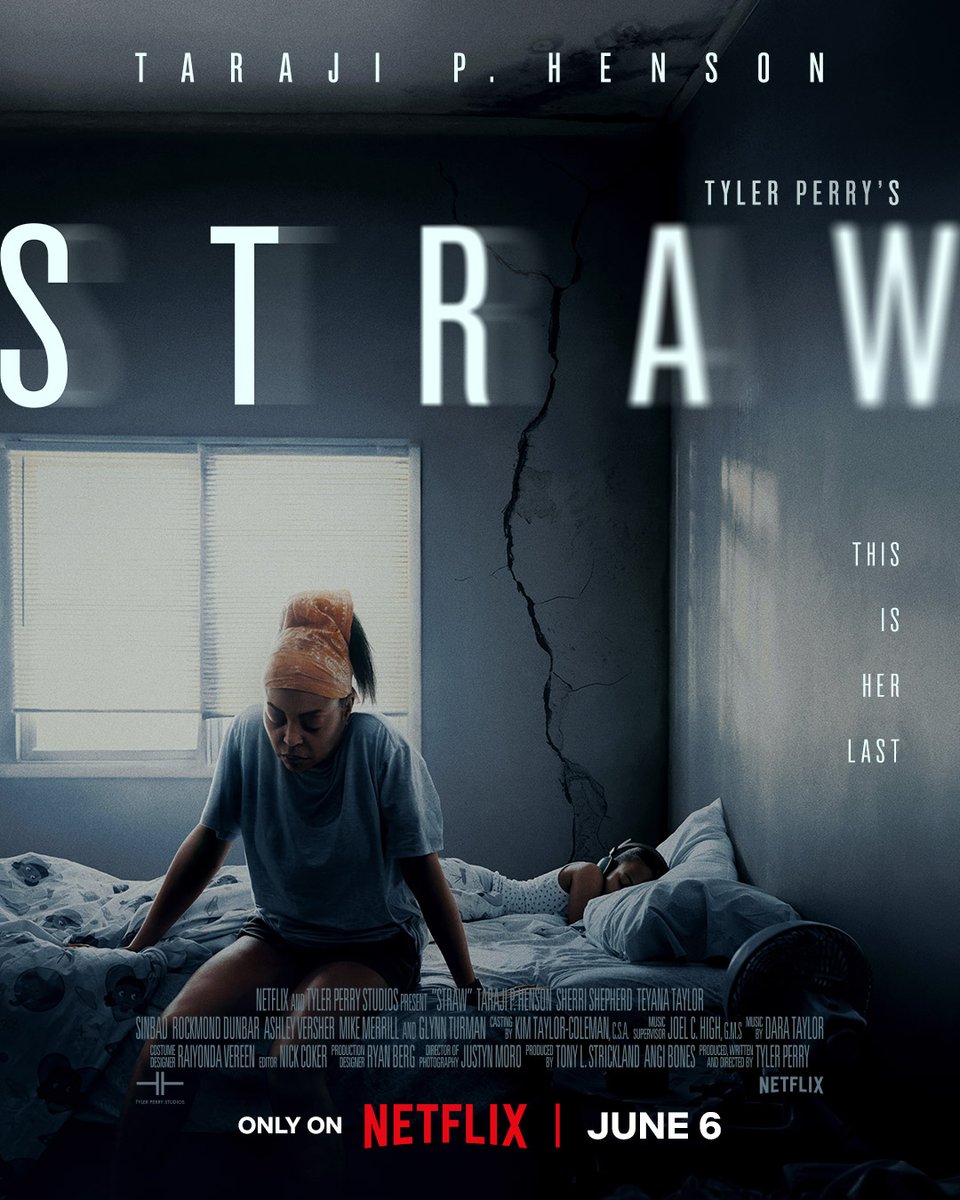 Tyler Perry's STRAW, starring Taraji P. Henson, premieres in 12 HOURS.