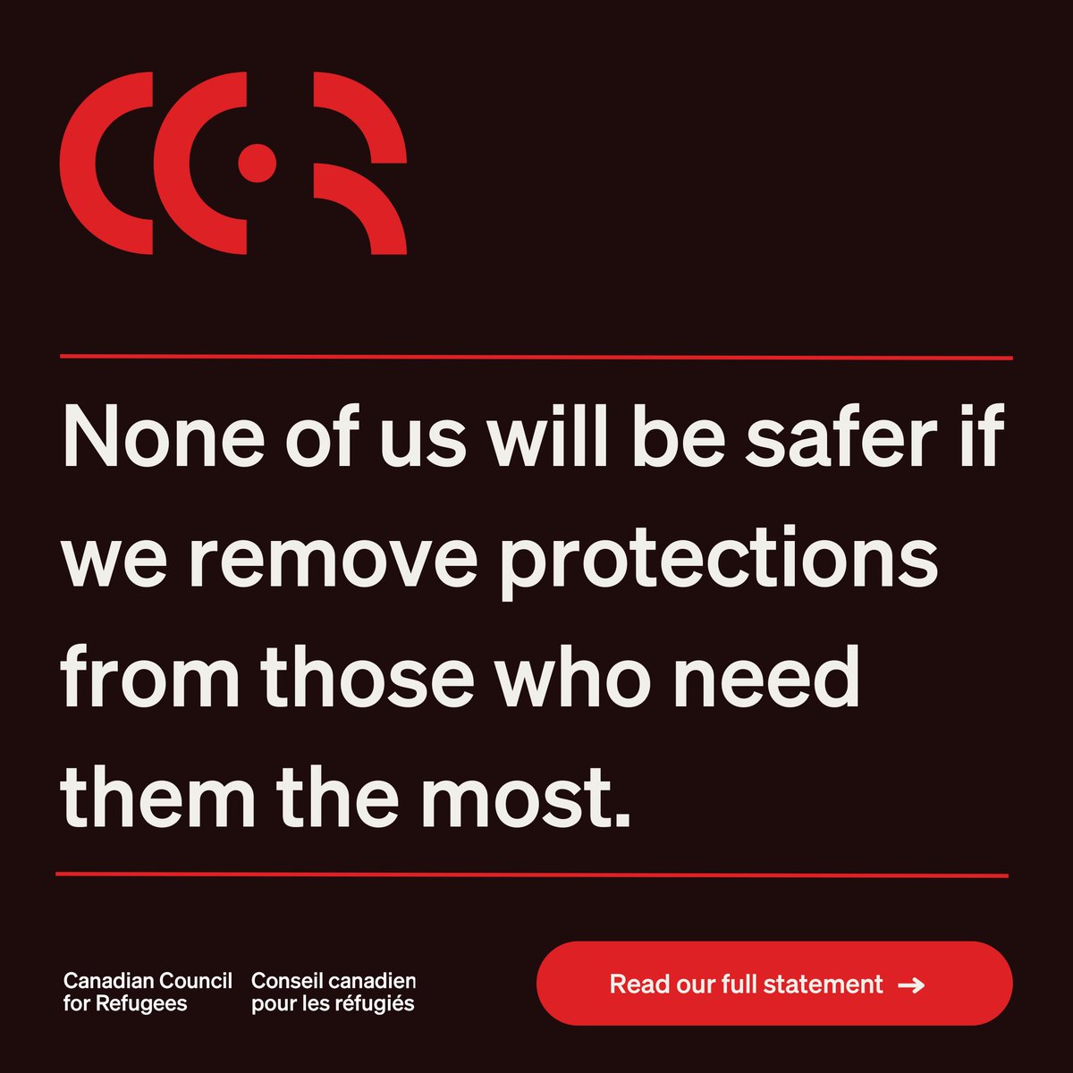 Canadian Council for Refugees tweet media