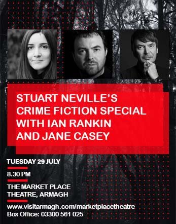 For this year's #JHISS25 Crime Fiction Special, our own Stuart Neville will be talking to none other than IAN RANKIN and JANE CASEY!

We highly recommend booking early for this one... 
visitarmagh.com/2025-07-29t203…