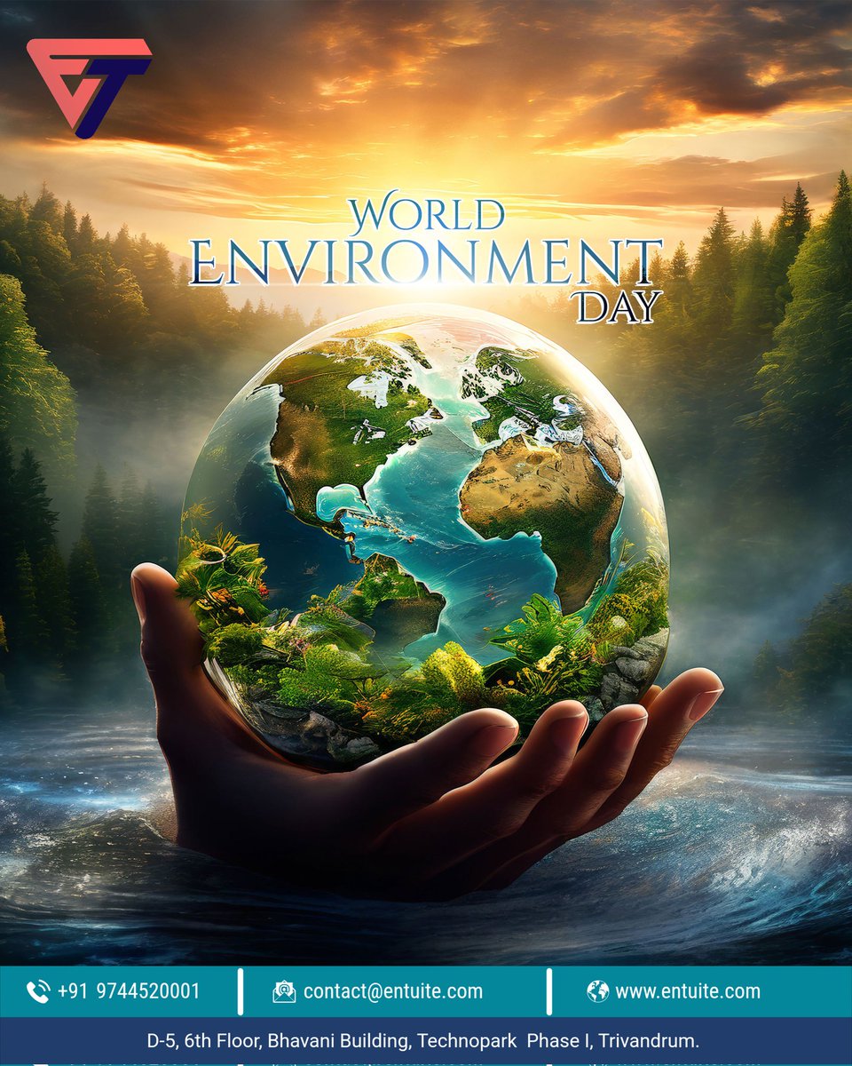 On this #WorldEnvironmentDay, let’s not just celebrate, but also take a moment to think about how we can each contribute to a greener world. Every step towards sustainability, no matter how small, has an impact.
#ClimateAction #SaveOurPlanet #entuite