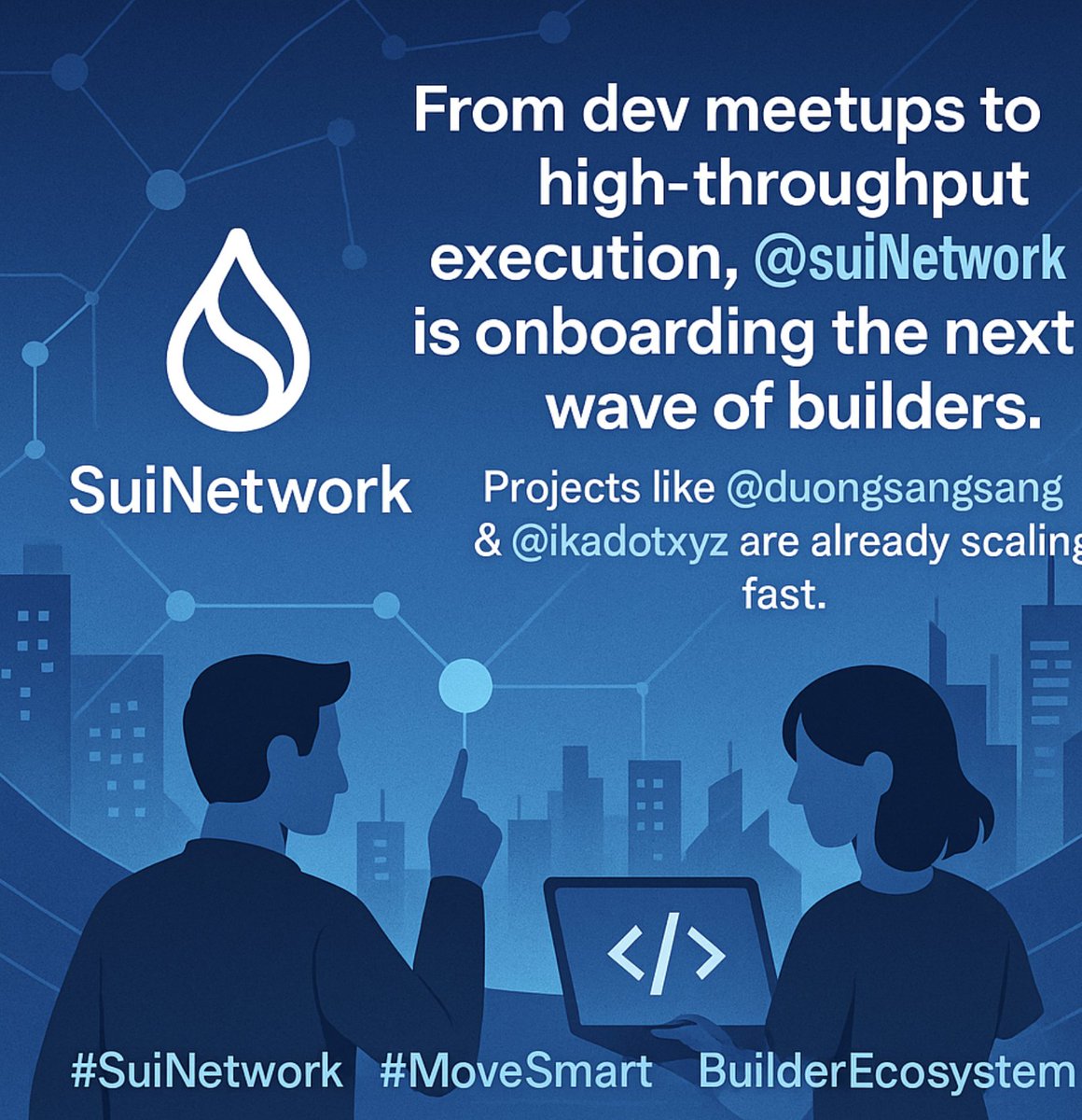 imhoff_stephan's tweet image. From dev meetups to high-throughput execution,
@SuiNetwork is onboarding the next wave of builders. Projects like are already scaling fast.
@josemvcerqueira
@matteodotsui
@GiveRep
@KaitoAI
@LightLinkChain
@irys_xyz
@0G_labs
#SuiNetwork #MoveSmart #BuilderEcosystem