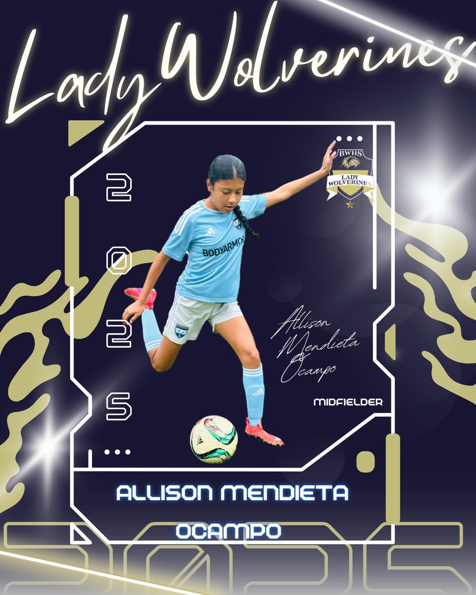 BWHS Women's Soccer (@bwhssoccer1) on Twitter photo 🚨‼️New LWO Alert‼️🚨
Let’s welcome our new FAM1LY member Allison Mendieta Ocampo to the LadyWolverines!!!!
WE NEVER STAND ALONE
#howthewestwas1⭐️preparetobeexcellent
<a href="/BWHS_TheDen/">BWHS TheDen</a> 🚨‼️New LWO Alert‼️🚨
Let’s welcome our new FAM1LY member Allison Mendieta Ocampo to the LadyWolverines!!!!
WE NEVER STAND ALONE
#howthewestwas1⭐️preparetobeexcellent
<a href="/BWHS_TheDen/">BWHS TheDen</a>
