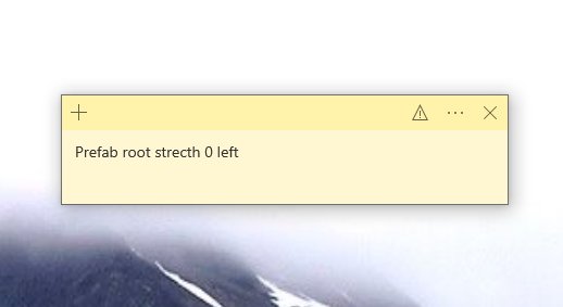 "I'll know what I meant when I look at it after the weekend."