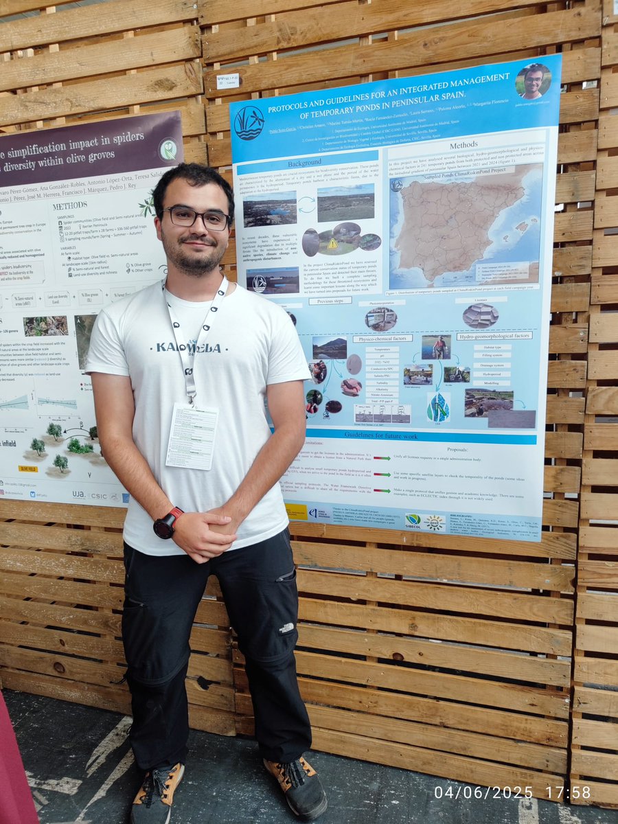climariskinpond's tweet photo. Amazing week at #SIBECOL2025 with wonderful people! Our team have been these days sharing results of the project!  @MarinaTomas99 @PabloSoto18 @ChristianArnanz @sibecol @_AEET_ https://t.co/mouHZToeOd