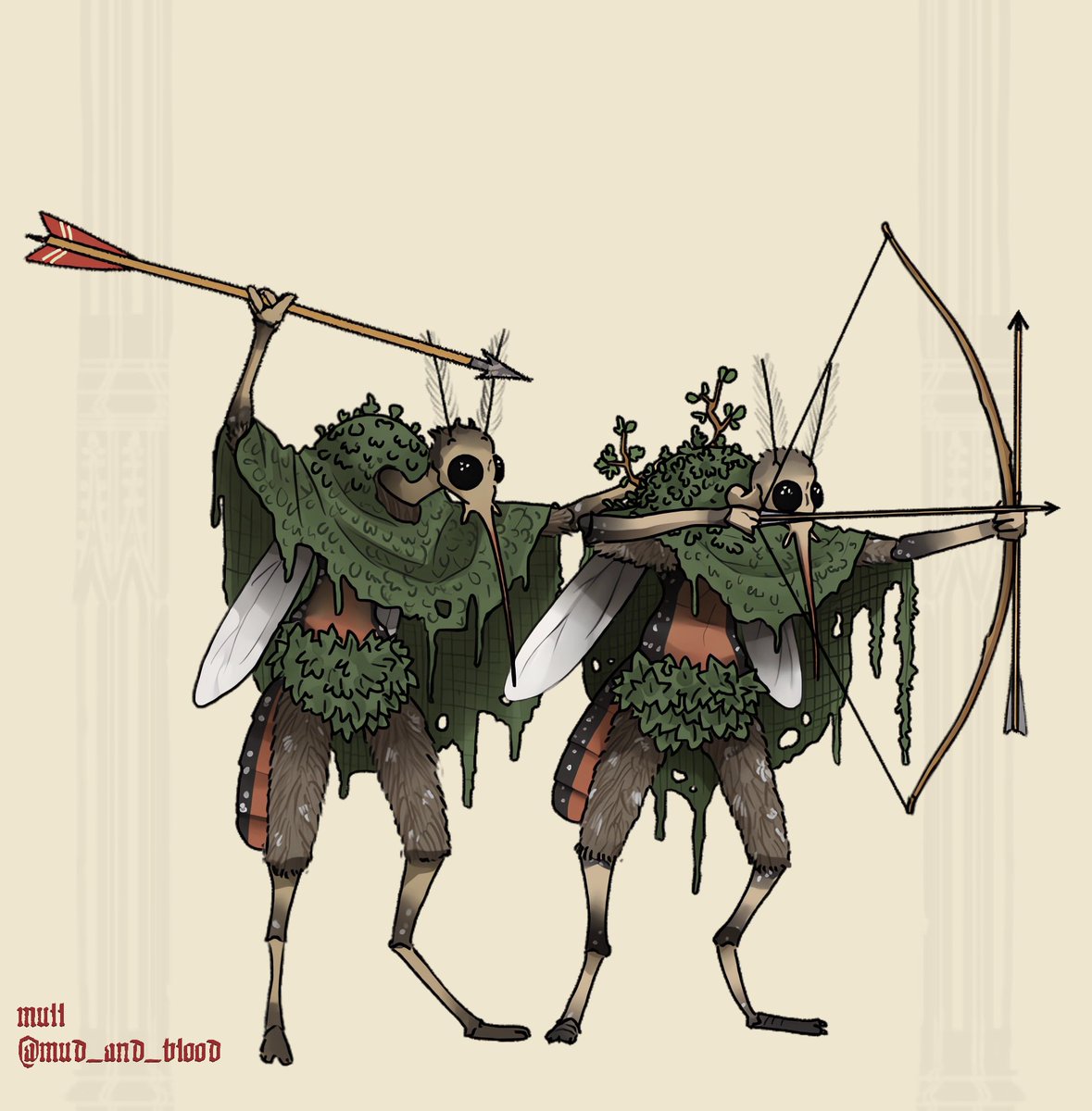 Mud_and_Blood's tweet image. Mosquitan ambushers