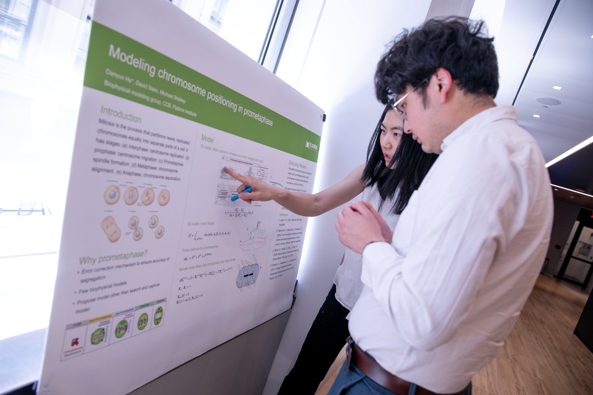 FlatironInst's tweet image. This week, we hosted a Flatiron Scientific Exchange poster session to bring together scientists from across the institute to share their work, spark new ideas and connect with colleagues from other disciplines. #science #computationalscience #math