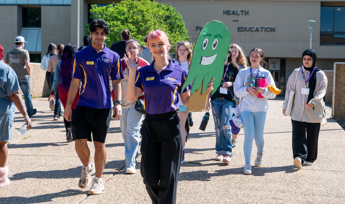 LSUS Admissions tweet media