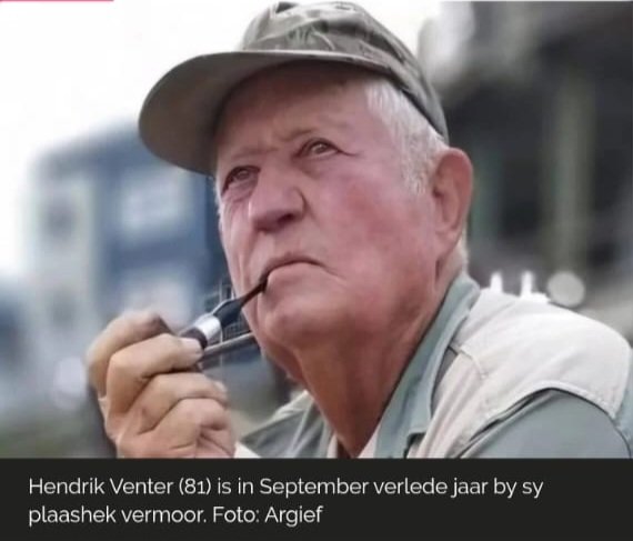 This farmer was murdered at his farm gate. He was 81-years-old. The case has been struck off the court roll in Kuruman, essentially meaning his killers are free to kill again. And they will, because there is no justice for the white minority in South Africa.