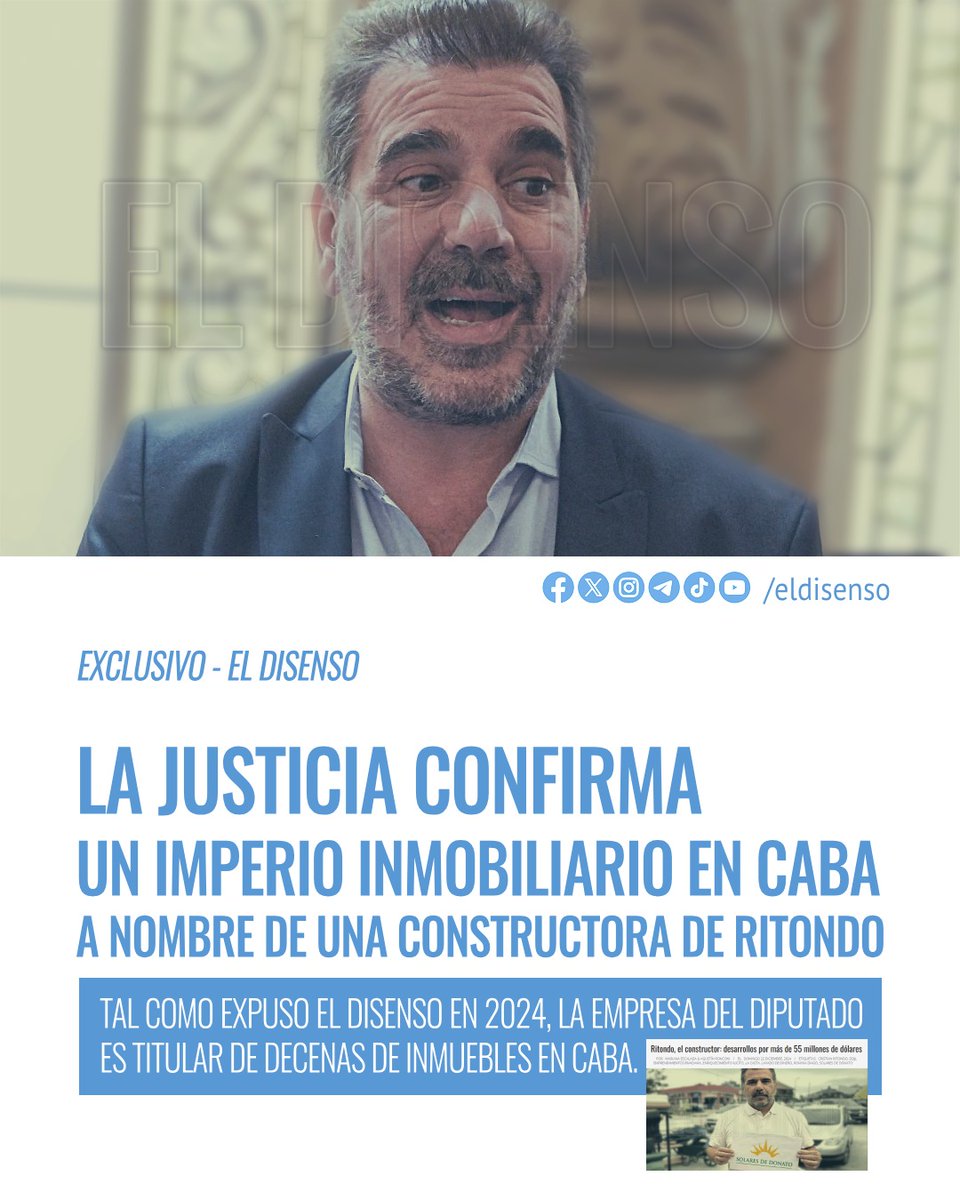 🚨El presidente convocó a #RitondoElConstructor para integrar el "Consejo de Mayo" en representación de la Cámara de Diputados..😳
📌La justicia está investigando a Ritondo por presunto Enriquecimiento Ilícito y lavado de activos😱💰💪#LaCasta #TusImpuestosEnAccion🥳