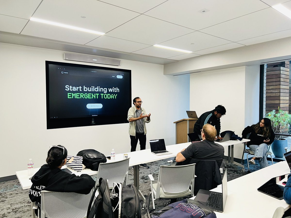 thepmfguy's tweet photo. We Did It! #vibewithemergent was a hit ๐
From idea ๐ก to execution ๐ โ our community showed up and took their ideas to production ready apps in record time of 2 hours!
๐จโ๐ป Live coding, real-time collaboration
๐ Conversations that sparked new ideas
โค๏ธ Energy you could feel through the screen
Big love to everyone who joined, shared, and vibed with us.
If you missed it โ donโt worry, more coming soon ๐