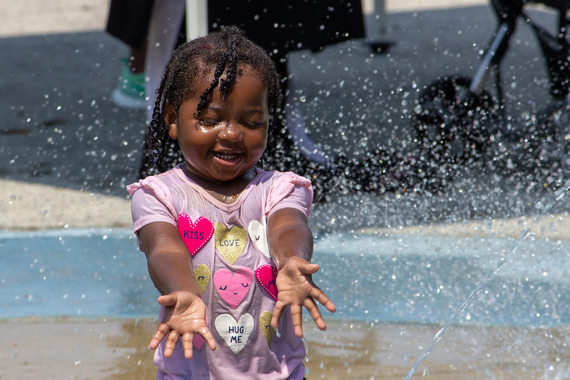 It’s getting HOT out here, Philly! ☀️💦 Cool off at your local sprayground for free fun, cool vibes and the perfect way to spend a summer day. Grab the kids, bring a towel and let the splashin’ begin! 🌊👣 #SpraygroundSeason #StayCoolPhilly #PhillyParksandRec