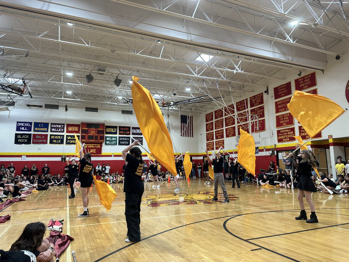 Color Guard started us off!
