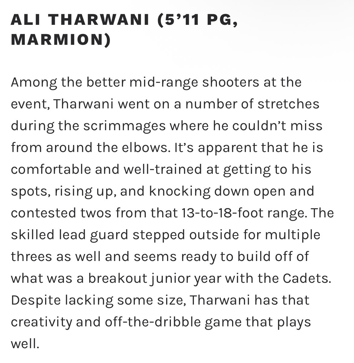 Ali Tharwani (@alitharwani_) on Twitter photo Thank you, <a href="/ILHoopProspects/">Illinois Hoop Prospects</a>. Ready for a big senior season! <a href="/MarmionBBall/">Marmion Academy Basketball</a> <a href="/CoachPiekarz/">Joe Piekarz</a> Thank you, <a href="/ILHoopProspects/">Illinois Hoop Prospects</a>. Ready for a big senior season! <a href="/MarmionBBall/">Marmion Academy Basketball</a> <a href="/CoachPiekarz/">Joe Piekarz</a>