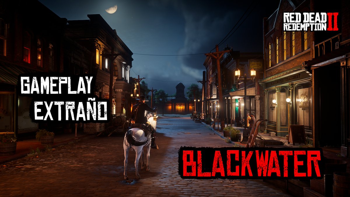 RazerCrow's tweet photo. 🪐 ESTE DIÁLOGO NO DEBERÍA EXISTIR - ARTHUR EN BLACKWATER || Gameplay Extraño RDR2 
👉 https://t.co/waKuK1hiBY https://t.co/tEoivPAiNN