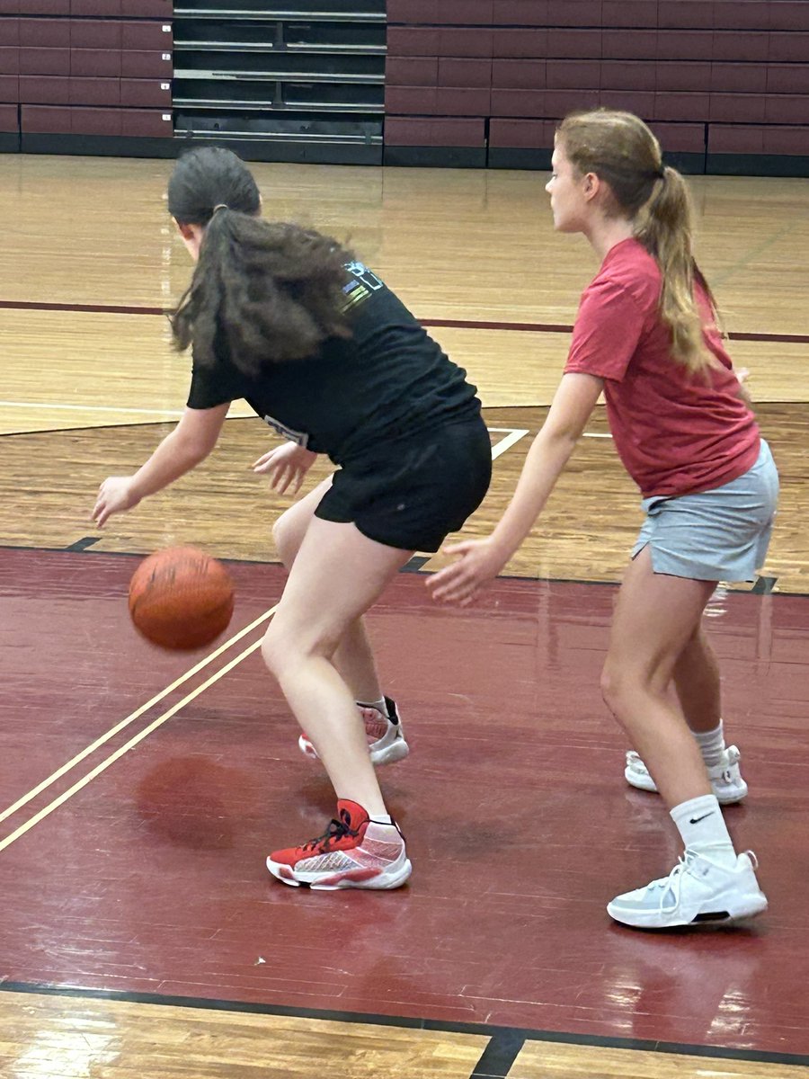 Had a fantastic week of Warrior youth girls basketball camp! Over 45 girls in attendance! The future is bright on County Line! #ALLN