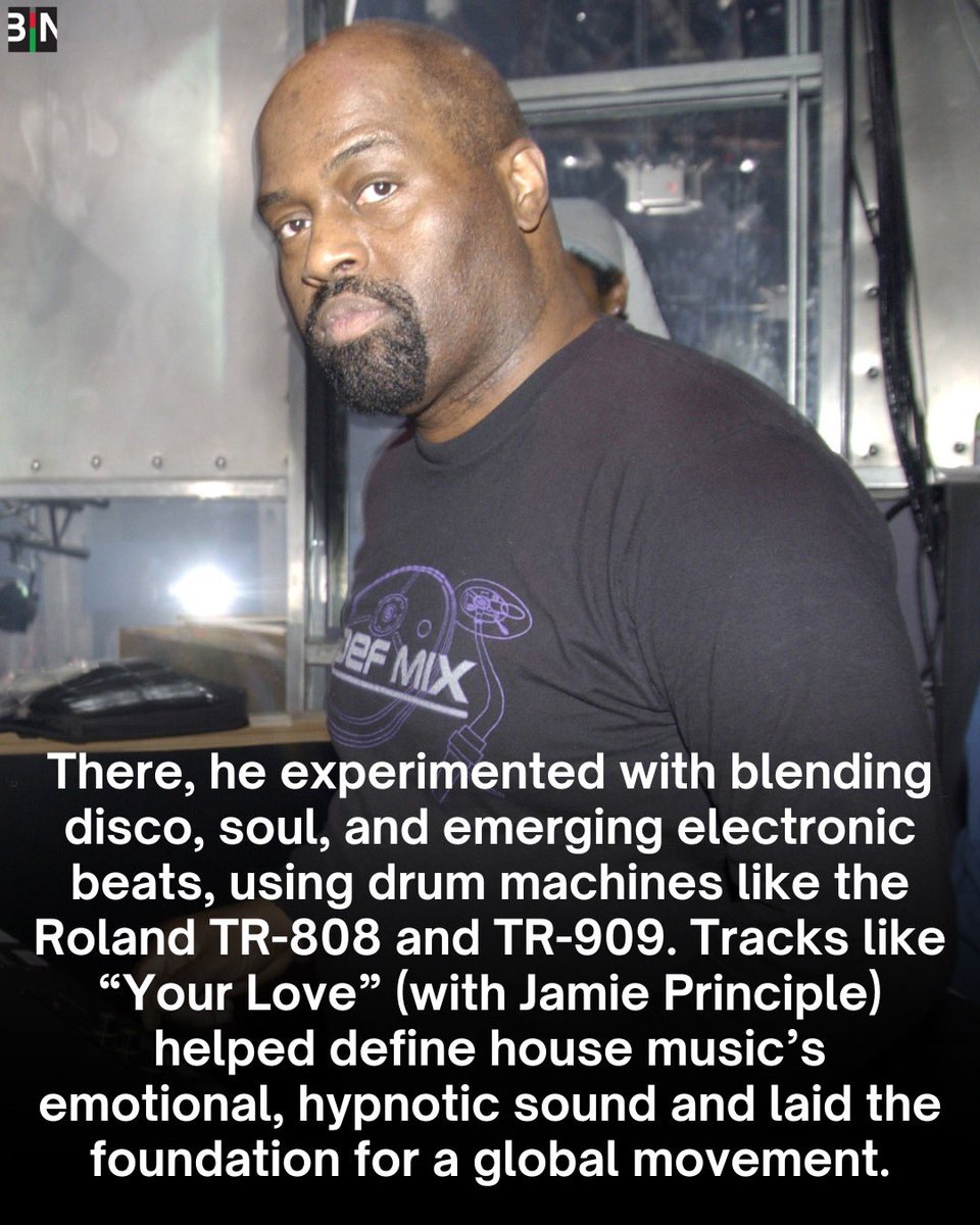 House music didn’t start in Europe. It didn’t start at Coachella. It started with us ✊🏾⁠
⁠
In the early '80s, a Black DJ named Frankie Knuckles helped shape the sound of house music in Chicago, blending disco, soul, and electronic beats with drum machines and deep emotion. But