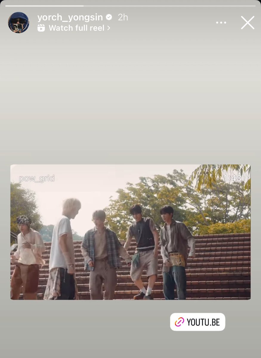 Yorch Insta Story Update

Check out POW's album sampler!! They all sound so good I wanna cry 🥲

POW ALBUM SAMPLER
#POW_BEING_TENDER