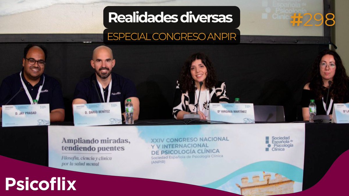 Psicoflix (@psicoflix) on Twitter photo ¡NUEVO PODCAST! Hoy volamos hasta Valencia para el episodio especial de <a href="/SEPC_ANPIR/">Sociedad Española de Psicología Clínica</a> / <a href="/AvapirAnpir/">SVPC_AVAPIR</a> con <a href="/VirginiaMLO/">ViryinYangΨ۞</a> y Laura Zaragoza 😍
📹 Spotify: bit.ly/3T8vTY2
📹 YouTube: bit.ly/4kEd4Ik
🎧 Apple: bit.ly/3ZlpOv8
🎧 Ivoox: ivoox.com/rf/149484660 ¡NUEVO PODCAST! Hoy volamos hasta Valencia para el episodio especial de <a href="/SEPC_ANPIR/">Sociedad Española de Psicología Clínica</a> / <a href="/AvapirAnpir/">SVPC_AVAPIR</a> con <a href="/VirginiaMLO/">ViryinYangΨ۞</a> y Laura Zaragoza 😍
📹 Spotify: bit.ly/3T8vTY2
📹 YouTube: bit.ly/4kEd4Ik
🎧 Apple: bit.ly/3ZlpOv8
🎧 Ivoox: ivoox.com/rf/149484660
