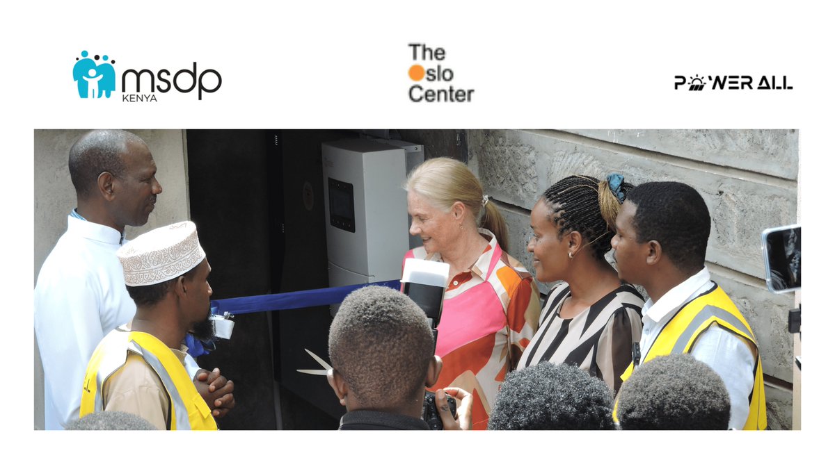msdp254's tweet image. We launched the solar system donated by The Oslo Center to MSDP.
Installed by PowerAll Solar Systems, this brings reliable, cost-saving energy to our centre.
Thank you for lighting up more than just rooms. You lit up lives.

#SolarPower #MSDP #Gratitude #GreenEnergy