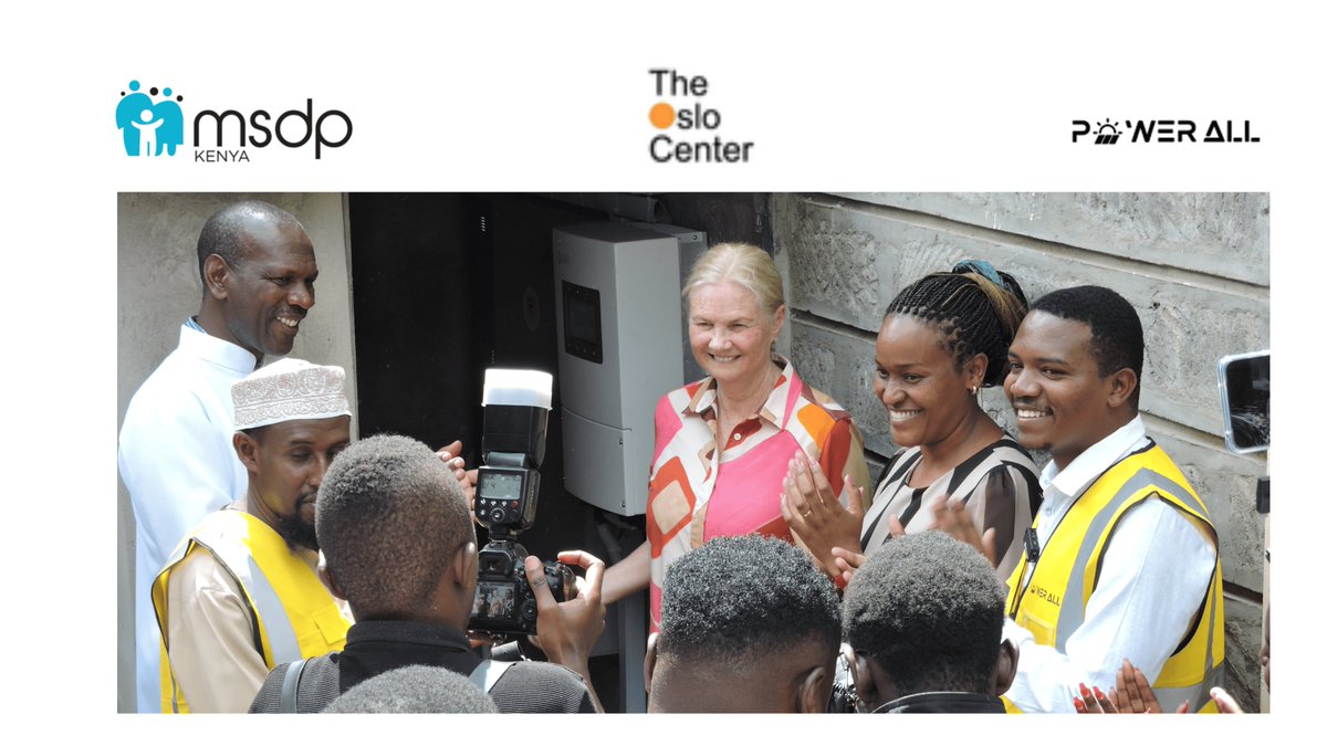 msdp254's tweet image. We launched the solar system donated by The Oslo Center to MSDP.
Installed by PowerAll Solar Systems, this brings reliable, cost-saving energy to our centre.
Thank you for lighting up more than just rooms. You lit up lives.

#SolarPower #MSDP #Gratitude #GreenEnergy