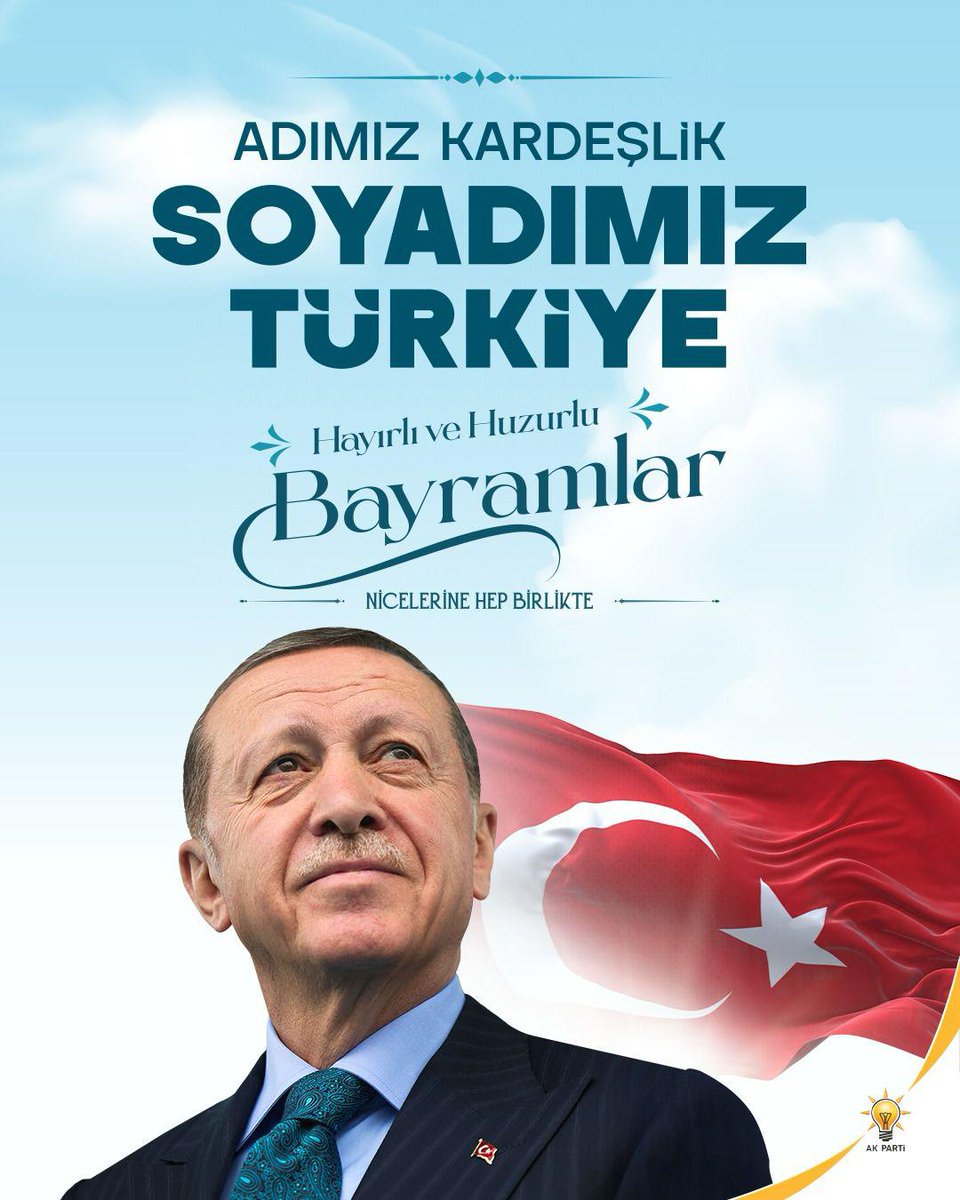 AK Gençlik VAN (@akgenclikvan) on Twitter photo Adımız Kardeşlik, Soyadımız Türkiye!
Birlikte geçirdiğimiz her bayram, dayanışmamızın en güzel nişanesi…
🤍 Hayırlı, huzurlu, bereketli bayramlar dileriz.
Nice bayramlara, hep birlikte, omuz omuza...
<a href="/avyusufibis/">Yusuf İBİŞ</a> <a href="/gultepeburak/">Burak Gültepe</a> <a href="/ArvasAbdulahat/">Abdulahat Arvas</a> <a href="/ferdisenel25/">FERDİ ŞENEL</a> <a href="/osmannazlier/">Osman Nuri Nazlıer</a> Adımız Kardeşlik, Soyadımız Türkiye!
Birlikte geçirdiğimiz her bayram, dayanışmamızın en güzel nişanesi…
🤍 Hayırlı, huzurlu, bereketli bayramlar dileriz.
Nice bayramlara, hep birlikte, omuz omuza...
<a href="/avyusufibis/">Yusuf İBİŞ</a> <a href="/gultepeburak/">Burak Gültepe</a> <a href="/ArvasAbdulahat/">Abdulahat Arvas</a> <a href="/ferdisenel25/">FERDİ ŞENEL</a> <a href="/osmannazlier/">Osman Nuri Nazlıer</a>
