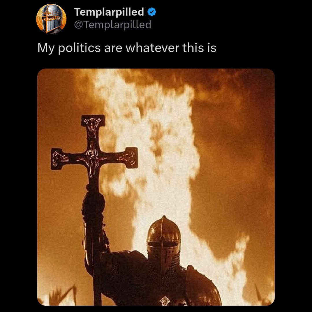Templarpilled (@templarpilled) on Twitter photo 
