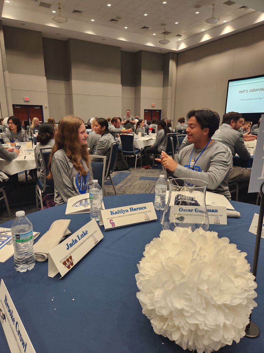 coachbrown2018's tweet photo. Leading through competing, collaboration, and COMMUNICATION! #LEADCFISD #TABLE14 @2Wordstv @CFISDAthletics https://t.co/LaE1rvPHuG