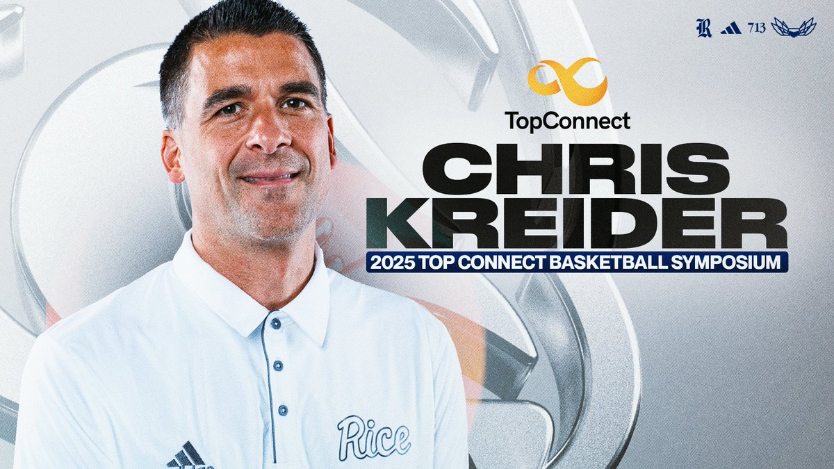 RiceMBB's tweet image. Chris Kreider to participate in TopConnect Basketball Symposium.
📰 » riceowls.co/KreiderTopConn…
#GoOwls👐