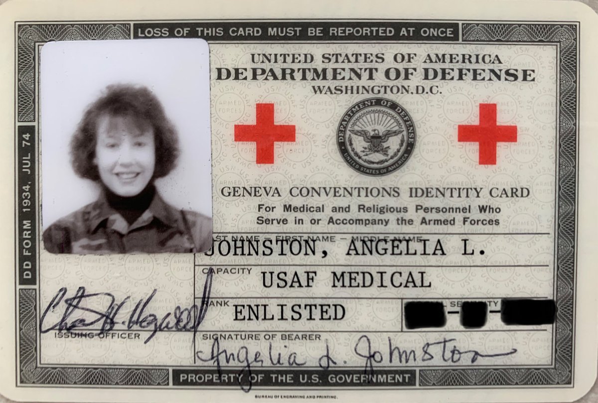 Anjali (@anjaliongaia) on Twitter photo <a href="/DanielleElfStar/">Danielle ElfStar 🧝🏽♀️✨🛸👽ET Diplomat🌍 💖🕊️💡</a> Great question! I am a conscientious objector to violence & war. Given several options, I joined the Air Transportable Hospital as an Orthopedic Surgical & Clinical Technologist. Everything I did was to save lives & heal the harmed.
I carried a Geneva Convention Card, not a gun. <a href="/DanielleElfStar/">Danielle ElfStar 🧝🏽♀️✨🛸👽ET Diplomat🌍 💖🕊️💡</a> Great question! I am a conscientious objector to violence & war. Given several options, I joined the Air Transportable Hospital as an Orthopedic Surgical & Clinical Technologist. Everything I did was to save lives & heal the harmed.
I carried a Geneva Convention Card, not a gun.