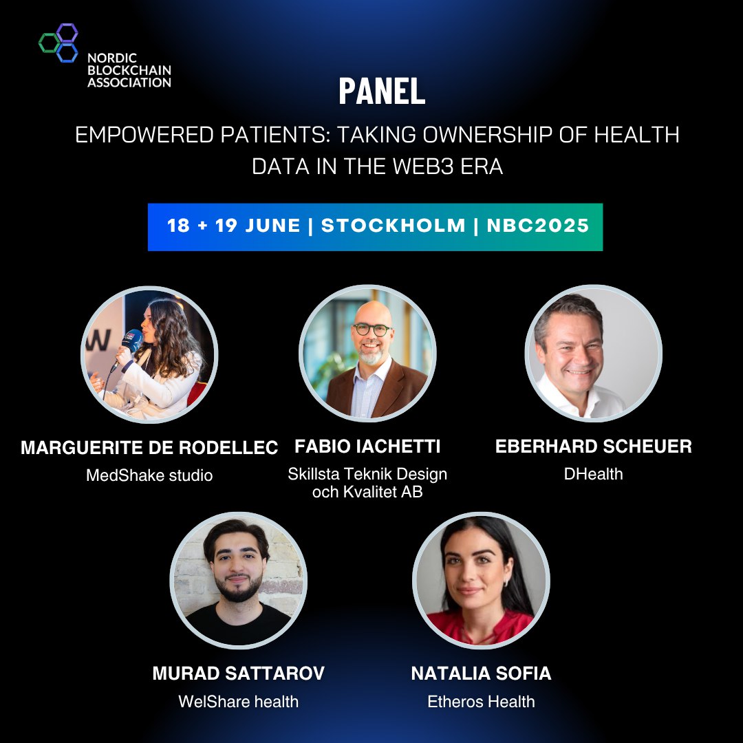 🧬 Your health. Your data. Your power.

In the Web3 era, patients are no longer passive participants—they’re data owners, decision-makers, and collaborators in their own care.

At NBC 2025, we’ll explore how decentralized technologies are shifting control from institutions to