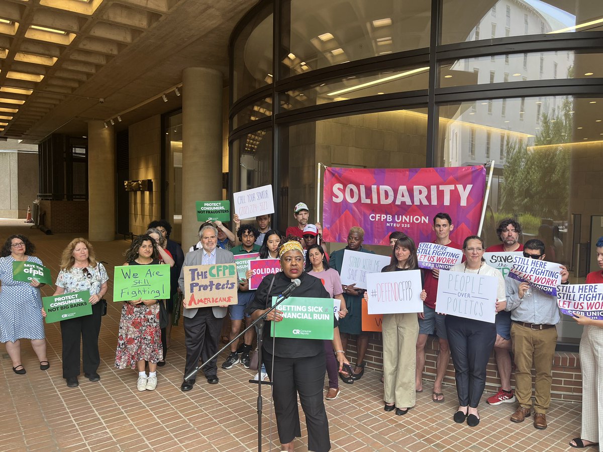 CRLONLINE's tweet image. .@Revdrgould @FIAIntl shares a story about a woman who took out a payday loan to support her family. The CFPB is the guardrail that protects the innocent. Proverbs 22:22-23, &quot;Do not rob the poor, because he is poor&quot;. Long live the CFPB! #DefendCFPB