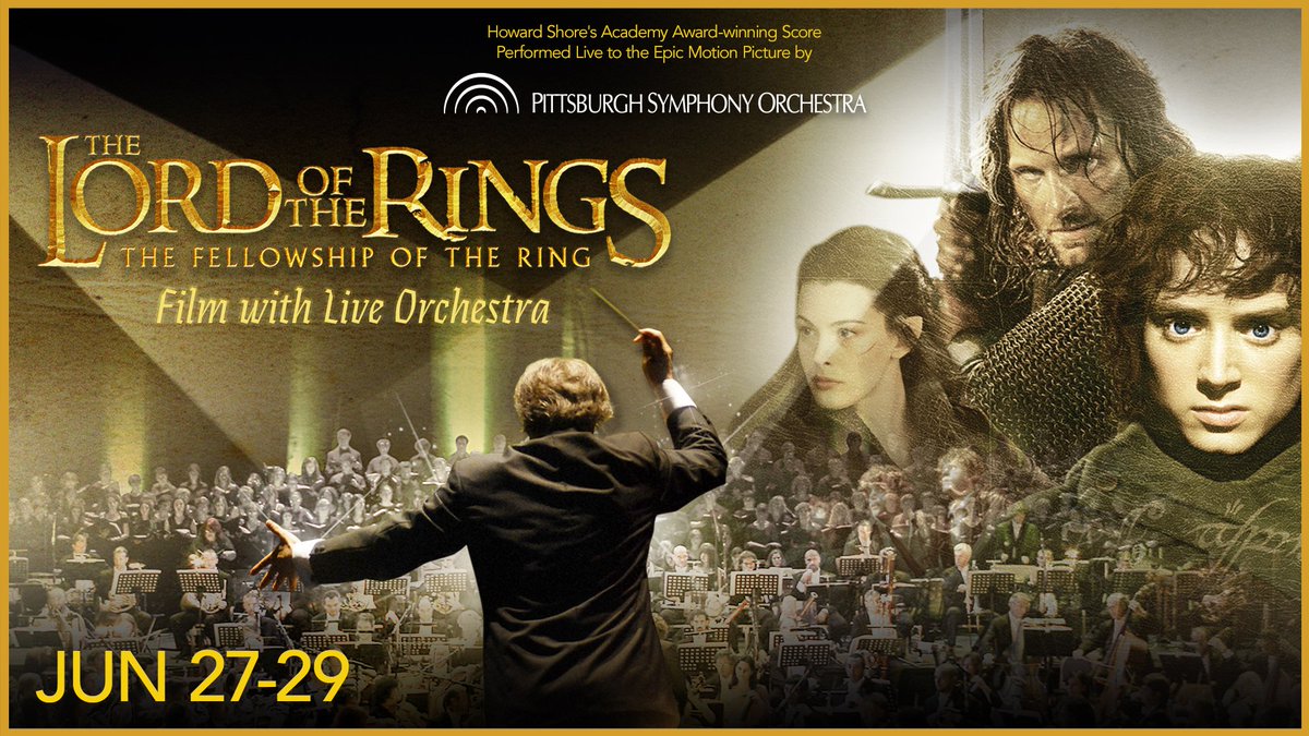 Next up on our agenda...the start of a trip to Mordor to dispose of a certain ring with the members of our Fellowship, <a href="/PSOMusicians/">PSO Musicians</a> and <a href="/pghsymphony/">Pittsburgh Symphony</a>....and a particular hobbit named Frodo...