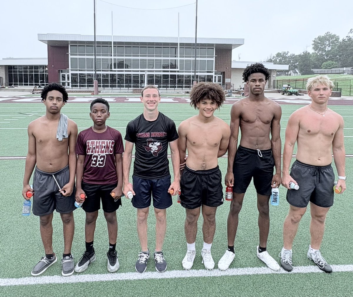 STP Campers of the Week for week 1 from left to right:
#SWARM
7th-Derrick Cumby
8th-Chasen Cumby
9th-Justin Carpenter
10th-Charlie Kiser
11th-Garren Lee-Brown
12th-Eli Carnes
