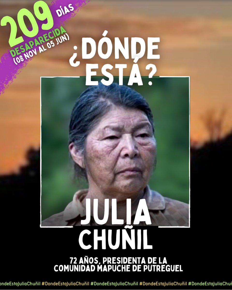 Sigue estando desaparecida...¿Que hará el gobierno??