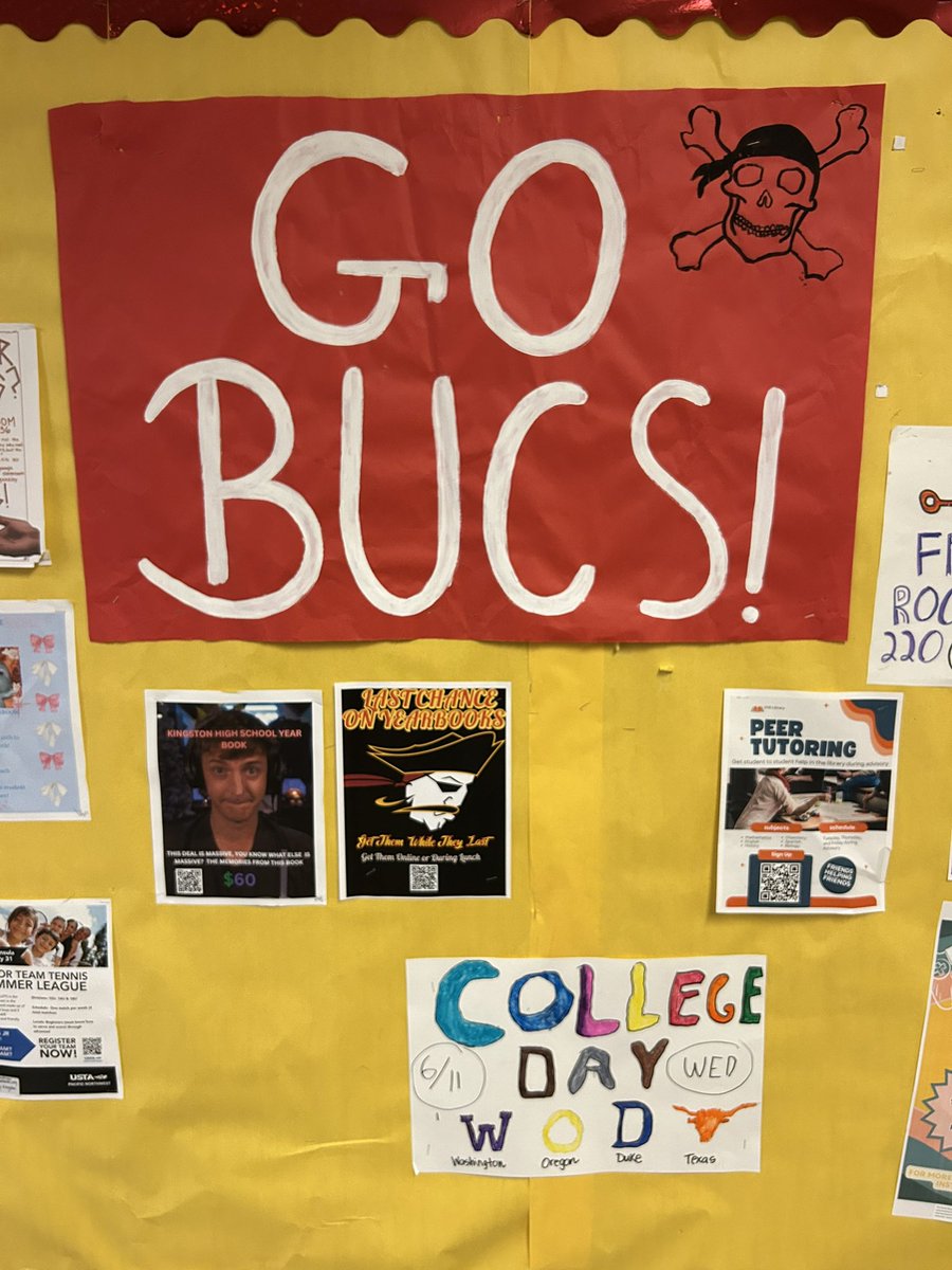 Appreciated the great discussion with Kingston High’s civics class. Go Bucs! 🏴‍☠️