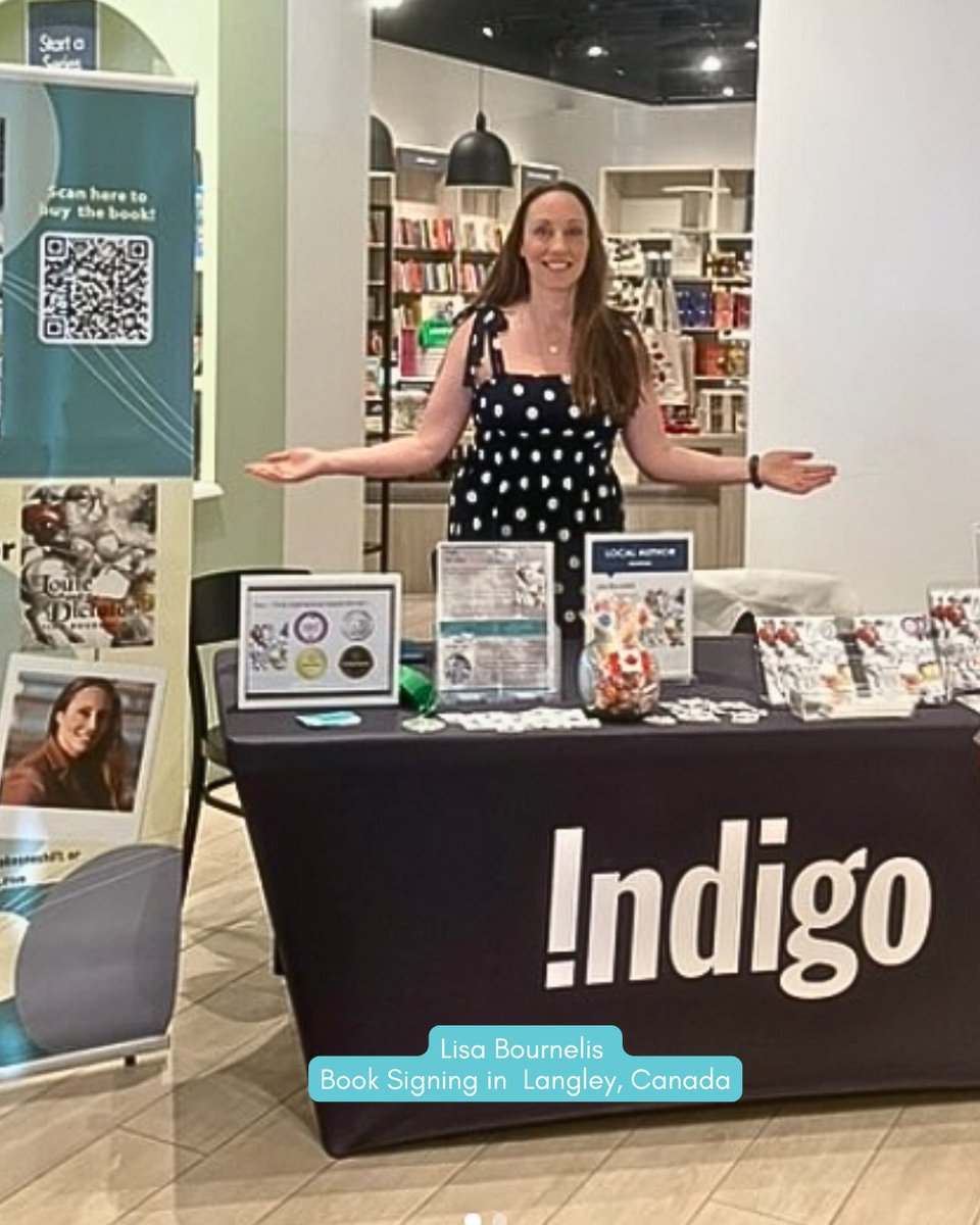 What a fantastic moment of connection and stories! ✨

Our Tellwell authors have been out and about, signing books and meeting readers in person. From cozy book signings to lively events, it’s been incredible to see the love for stories come alive. 

#BookEvent
#tellwell