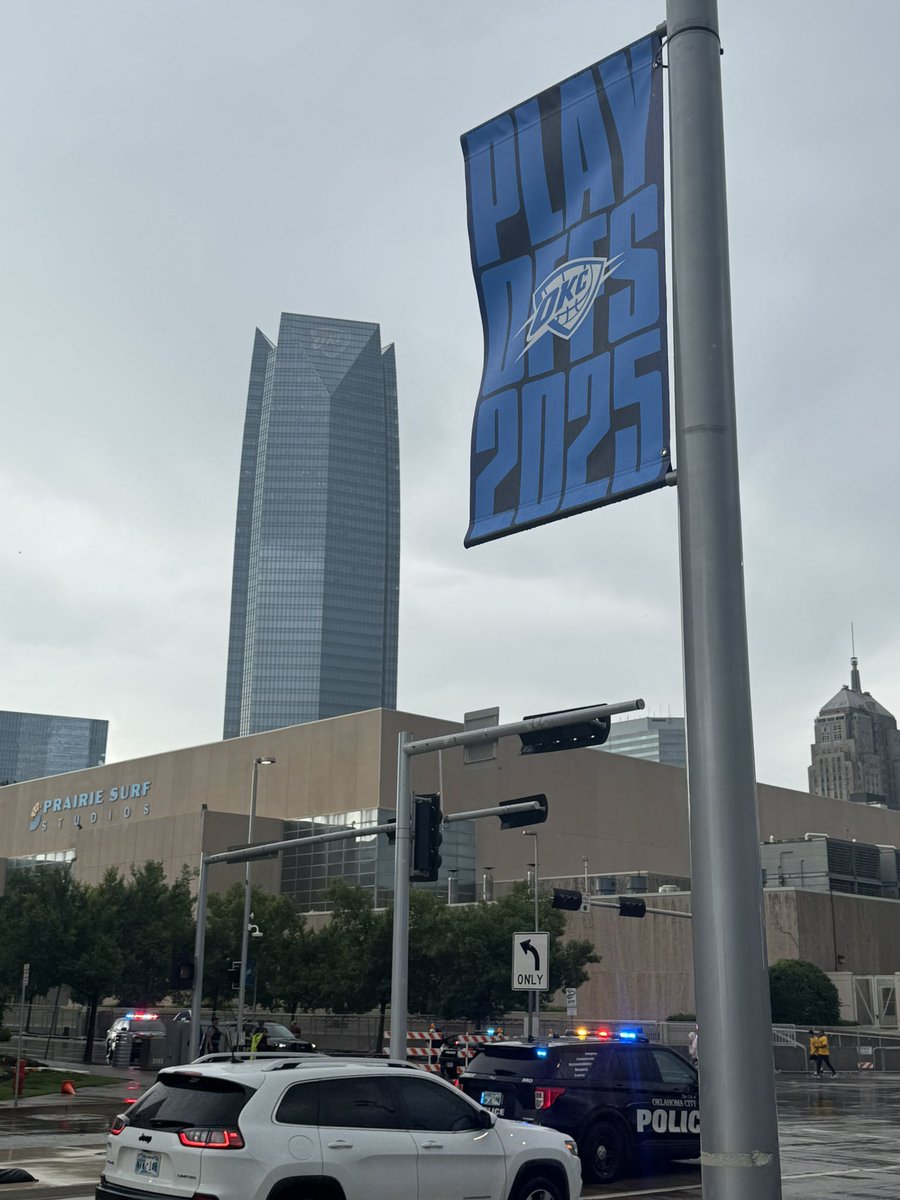 Feels like a great day for a Game 1 victory in the NBA Finals. #ThunderUp