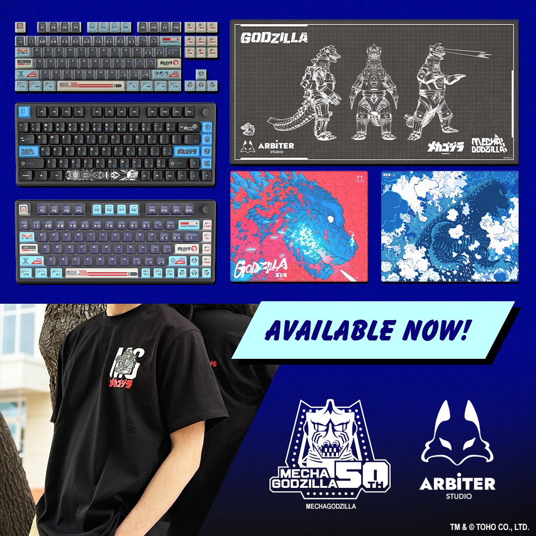 📢Unleash the beast! The Arbiter Studio x Mechagodzilla collection is AVAILABLE NOW

Transform your setup with iconic designs inspired by Mechagodzilla.