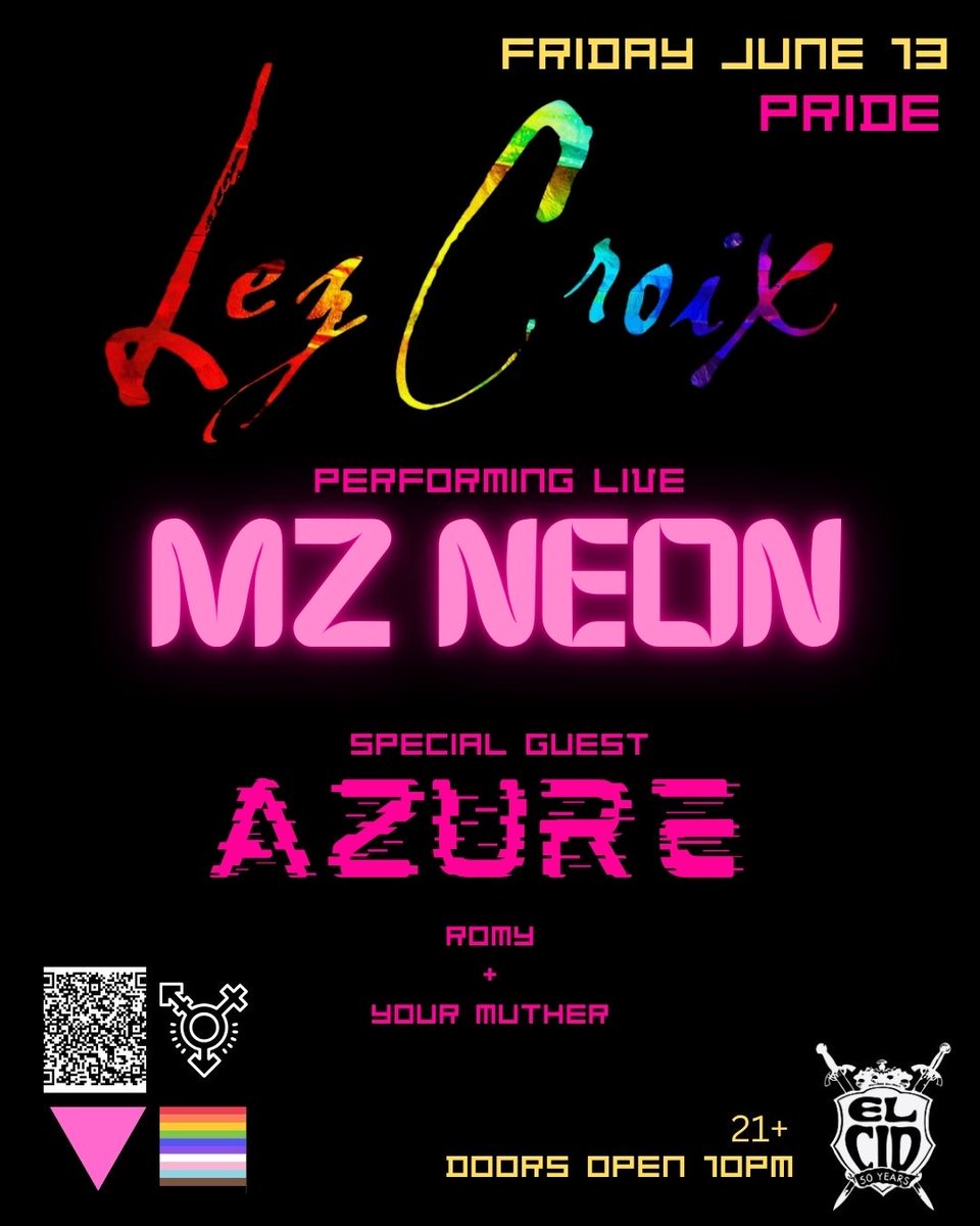 HAPPY PRIDE FROM EL CID 🌈
GET TIX HERE: elcidsunset.com/events