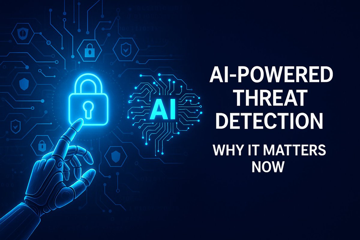 spictera's tweet photo. Cyber threats in 2025 are smarter, faster &amp; AI-driven.
We just dropped a new blog on how AI-powered cyber intuition tools like Claude 4 &amp; Grok 3.5 are reshaping threat detection.

👉 [https://t.co/urHXWUg9T2]

#CyberSecurity2025 #AIThreatDetection #Spictera https://t.co/X3DD9QWxiN