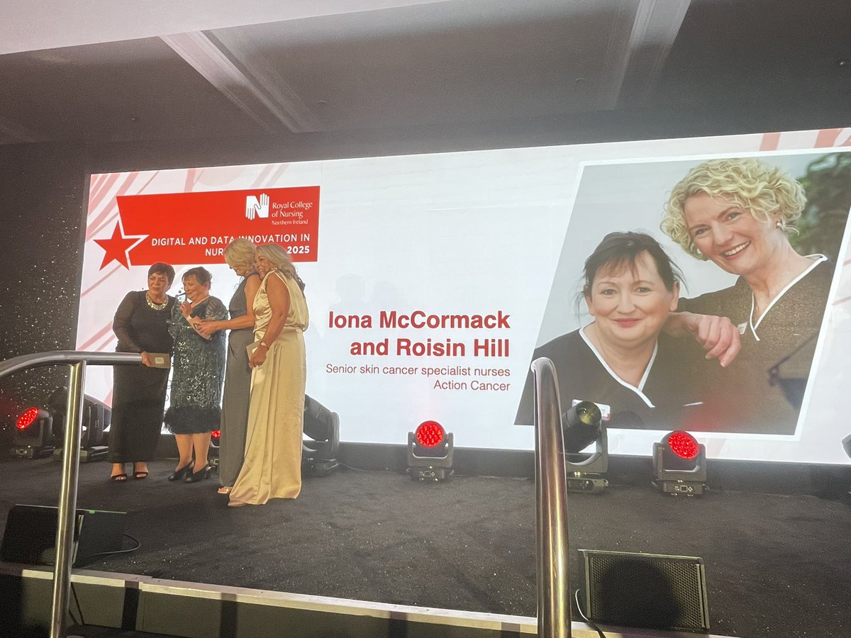 Iona McCormack and Roisin Hill are the Digital Health and Care NI Digital Nurses of the year 2025z Well done and massive congratulations 🙌 👏🎉 #HSCGoesDigital