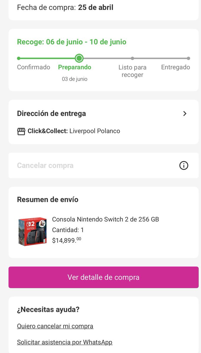 xbcdmxplayer's tweet image. Me cambiaron la fecha de entrega, que corrientes cambiando las condiciones contractuales ofrecidas 😠😡🤬