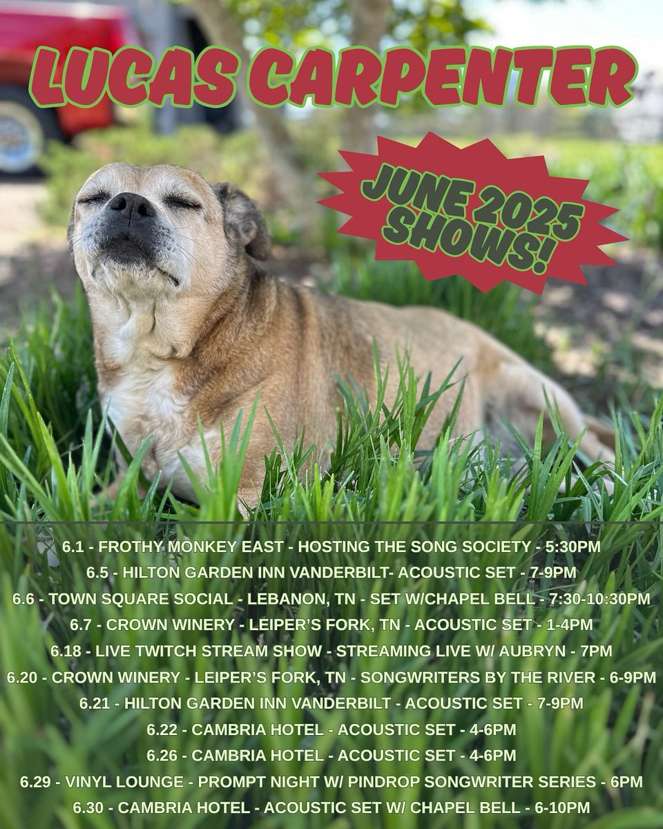 We out here this month! 

Thanks to my muse Ginger Bell 🐶