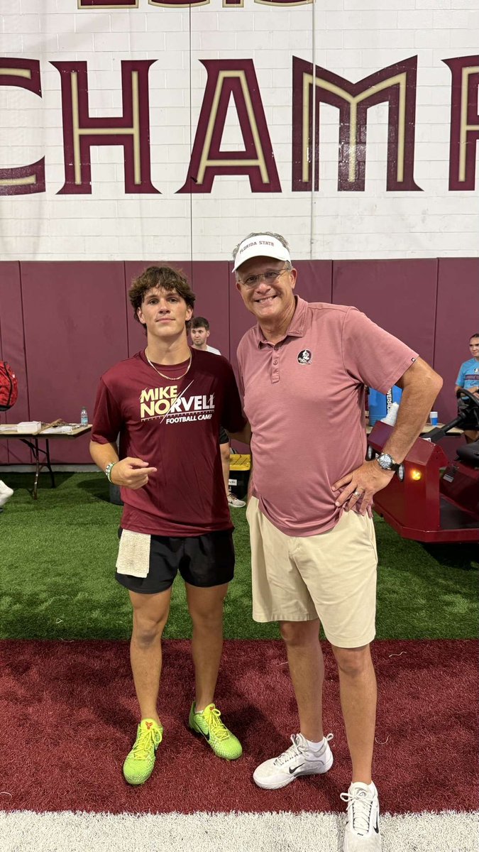 Colton Jackson (@coltonjqb8) on Twitter photo Had a great camp at FSU today, performed great and made some great relationships. <a href="/Coach_TokarzQB/">Coach Tony Tokarz</a> <a href="/Coach_Norvell/">Mike Norvell</a> <a href="/FSUFootball/">FSU Football</a> <a href="/BigCountyPreps1/">BCP SPORTS</a> <a href="/Coach_MGregory/">Mike Gregory</a> <a href="/TC_Football/">Tampa Catholic Football 🏈⚔️</a> Had a great camp at FSU today, performed great and made some great relationships. <a href="/Coach_TokarzQB/">Coach Tony Tokarz</a> <a href="/Coach_Norvell/">Mike Norvell</a> <a href="/FSUFootball/">FSU Football</a> <a href="/BigCountyPreps1/">BCP SPORTS</a> <a href="/Coach_MGregory/">Mike Gregory</a> <a href="/TC_Football/">Tampa Catholic Football 🏈⚔️</a>