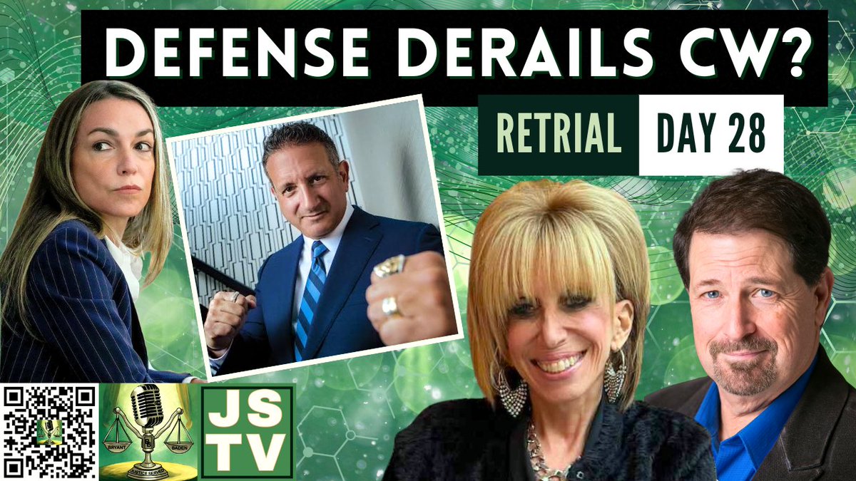 Justice Served (@justiceservedtv) on Twitter photo <a href="/neilrockindlaw/">Neil Rockind</a> <a href="/KenneyBaden/">Linda Kenney Baden (she/her)</a> <a href="/TheLegalEdge/">Michel Bryant</a> 🔴 8:50am ET LIVE: Karen Read Retrial Day 28 — Who’s Next? w/ Guest Host Attorney Neil Rockind <a href="/neilrockindlaw/">Neil Rockind</a> | JSTV w/ Linda <a href="/KenneyBaden/">Linda Kenney Baden (she/her)</a> & Michel Bryant <a href="/TheLegalEdge/">Michel Bryant</a> ⚖️📺 youtube.com/live/Sw0f-a_2q… <a href="/neilrockindlaw/">Neil Rockind</a> <a href="/KenneyBaden/">Linda Kenney Baden (she/her)</a> <a href="/TheLegalEdge/">Michel Bryant</a> 🔴 8:50am ET LIVE: Karen Read Retrial Day 28 — Who’s Next? w/ Guest Host Attorney Neil Rockind <a href="/neilrockindlaw/">Neil Rockind</a> | JSTV w/ Linda <a href="/KenneyBaden/">Linda Kenney Baden (she/her)</a> & Michel Bryant <a href="/TheLegalEdge/">Michel Bryant</a> ⚖️📺 youtube.com/live/Sw0f-a_2q…