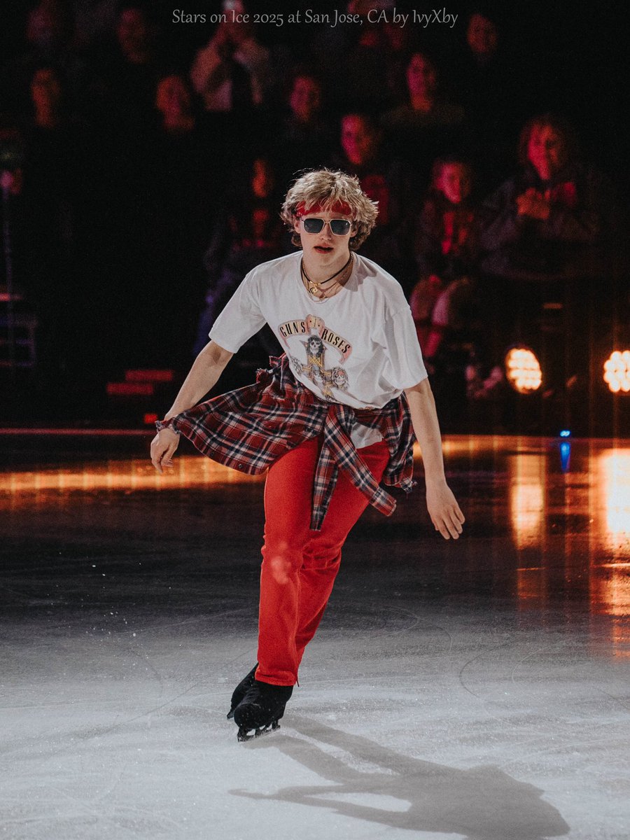 IvyXby's tweet image. Ilia from Stars on Ice US Tour, curtain call🕶️
#IliaMalinin #starsonice