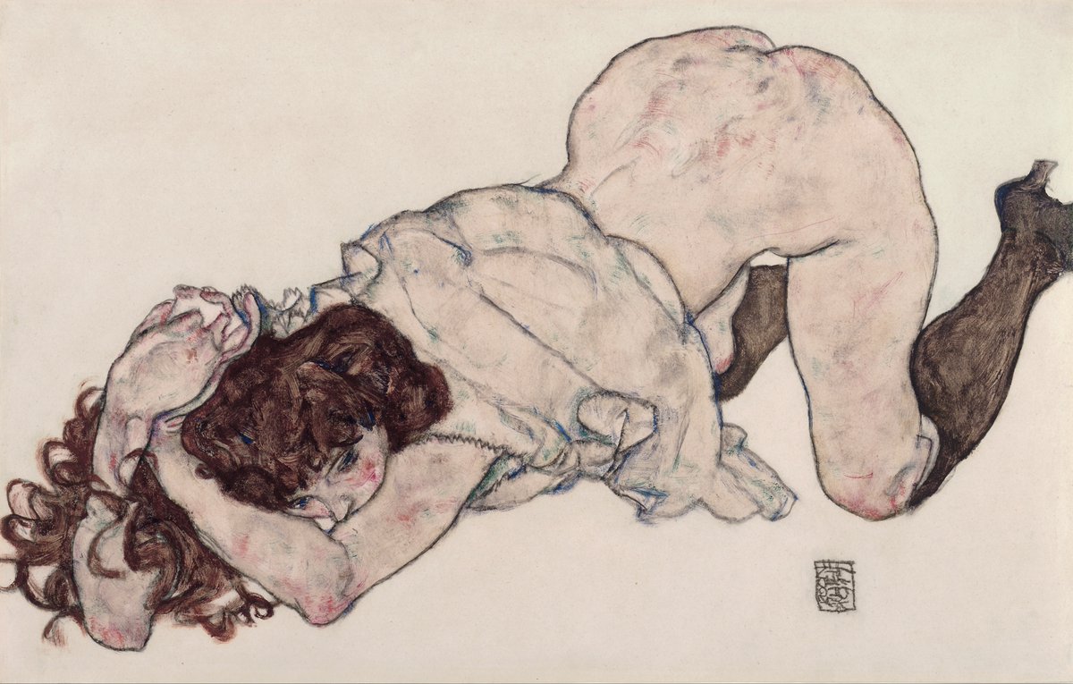 solisolsoli's tweet image. By Egon Schiele
