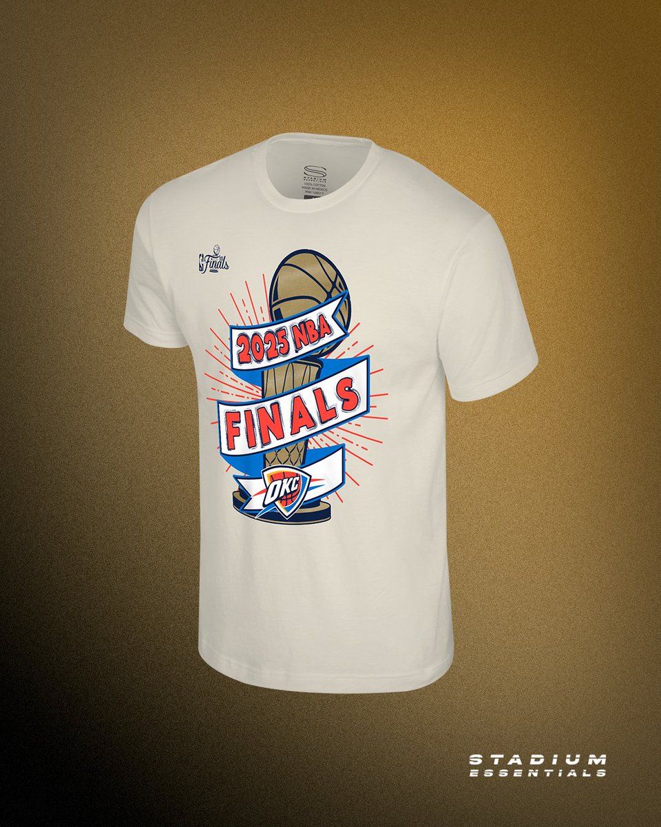 StadiumEssntls's tweet image. π OKC has shown strength and unmatched connectivity all season long. Now the Finals are here and you can rep OKC on game day and every day with the #StadiumEssentials Thunder Finals Collection - find select items at Fanatics.com and Rally House.
#MyStadiumEssentials